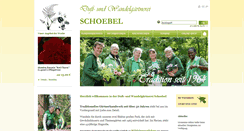 Desktop Screenshot of gaertnerei-schoebel.de